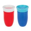 image:imageNuby Wonder Cup  SpillProof Toddler Sippy Cups  3 Pack 7 oz  Sip from All Sides  Leak Resistant  Spoutless Transition Cup  AquaPurplePinkPink  Aqua