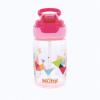 image:imageNuby Kids Flipit Reflex Push Button OnTheGo Printed Water Bottle with Soft Spout  12oz  360ml 18 Months 1pk  Pyramids
