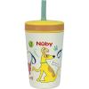 image:imageNuby Thirsty Kids Insulated Toddler Cup with Silicone Flexstraw  12 oz  Stainless Steel and LeakResistant  18 Months  Monster TrucksDogs