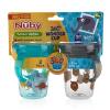image:imageNuby Tritan No Spill 2 Handle 360 Degree Printed Wonder Cup Boys