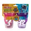 image:imageNuby Tritan No Spill 2 Handle 360 Degree Printed Wonder Cup Girls
