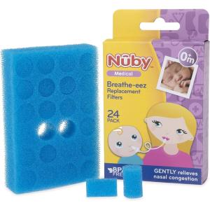 image:imageNuby BreatheEEZ Replacement Filters 24 Count24 Count Pack of 1