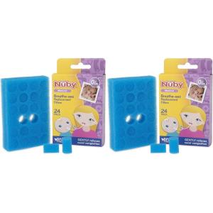 image:imageNuby BreatheEEZ Replacement Filters 24 Count24 Count Pack of 2