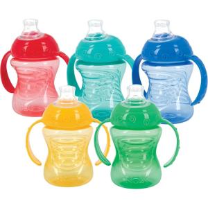 image:imageNuby TwoHandle NoSpill Super Spout Grip N Sip Cup 8 Ounce Single pack of 1 Cup Colors May VaryGreen