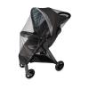 image:imageNuby Rain Weather Shield for Jogging Stroller Clear Stroller Cover with Storage Pocket Only Fits Most Jogging StrollersMosquito Netting  Black