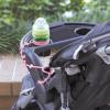 image:imageNuby Silicone Bungee Set  4Piece Tether Set for Pacifiers and Baby Bottles  0 Months