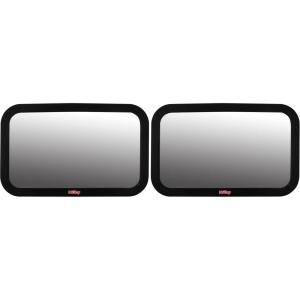 image:imageNuby Adjustable Backseat Baby Mirror with Swivel Base for Easy Viewing Quick Install Shatter Resistant BlackPack of 2