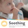 image:imageNuby Babys First Spoons Set  3Pack Feeding Utensils for Babies  6 MonthsSerene