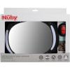 image:imageNuby LED Light Backseat Baby Car Mirror with Remote Controlled Light Wide View Shatter Resistant Mirror Adjustable Night SkyNight Sky