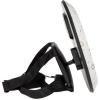 image:imageNuby LED Light Backseat Baby Car Mirror with Remote Controlled Light Wide View Shatter Resistant Mirror Adjustable Night SkyWhite Cloud