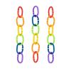 image:imageNuby Linkables Car Seat Toy and Baby Stroller Accessories  18CountRainbow