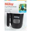 image:imageNuby Stroller Cup amp Phone Holder  360 Rotating Clip Securely Holds Baby Bottles Cups amp Water Bottles  Easy Access Hydration amp Phone Storage for OntheGo Convenience