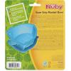 image:imageNuby Sure Grip Silicone Rocket Bowl with Non Slip Base 6m PinkBlue