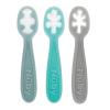 image:imageNuby Babys First Spoons Set  3Pack Feeding Utensils for Babies  6 MonthsSerene