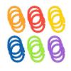 image:imageNuby Linkables Car Seat Toy and Baby Stroller Accessories  18CountRainbow