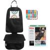 image:imageNuby x Safe In The Seat Car Seat Protector  Compatible with Rear amp Forward Facing Car Seats  Visual Learning Pocket Mesh Storage amp Adjustable Strap