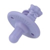 image:imageNuby Silicone Softees Pacifier and Teethers  5Pack Silicone Baby Pacifiers and Teethers  0 Months  Assorted Pastel ColorsPurple Bow and Pink Flowers