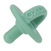 image:imageNuby Silicone Softees Pacifier and Teethers  5Pack Silicone Baby Pacifiers and Teethers  0 Months  Assorted Pastel ColorsYellow Stars and Aqua XOXO