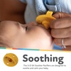 image:imageNuby Silicone Softees Pacifier and Teethers  5Pack Silicone Baby Pacifiers and Teethers  0 Months  Assorted Pastel ColorsYellow Stars and Aqua XOXO