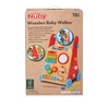 image:imageNuby Wooden Baby Walker with Interactive Features for Early Development Promotes Walking Motor Skills and Creativity