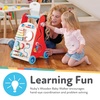 image:imageNuby Wooden Baby Walker with Interactive Features for Early Development Promotes Walking Motor Skills and Creativity
