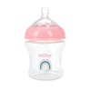 image:imageNuby 3Pack Infant Feeding Bottles with Slow Flow Breast Size Silicone Nipple 0 Months 8oz Delicate Koala Elephant Dinosaur PrintsStar  Rainbow  Butterfly Pack of 3