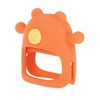 image:imageNuby Silicone Wrist Teething Mitten  Baby Teether Ring  3 Months  Green HedgehogCoral Bear