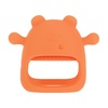 image:imageNuby Silicone Wrist Teething Mitten  Baby Teether Ring  3 Months  Green HedgehogCoral Bear