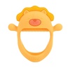image:imageNuby Silicone Wrist Teething Mitten  Baby Teether Ring  3 Months  Hippo36 Month