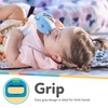 image:imageNuby Silicone Wrist Teething Mitten  Baby Teether Ring  3 Months  Hippo36 Month