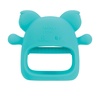 image:imageNuby Silicone Wrist Teething Mitten  Baby Teether Ring  3 Months  Hippo36 Month
