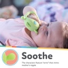 image:imageNuby Silicone Wrist Teething Mitten  Baby Teether Ring  3 Months  Hippo612 Month
