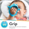 image:imageNuby Silicone Wrist Teething Mitten  Baby Teether Ring  3 Months  Hippo612 Month