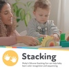 image:imageNuby Soft Silicone Stackable Sun Interactive Toy  5Piece Toddler Stacking Toy for Fine Motor Skills and Early Development  12 Months  Easter Basket StufferSun