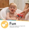 image:imageNuby Squirt Wheels Baby Bath Toys  BPA Free Baby Essentials  4CountTruck  Wheels Squirter