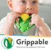 image:imageNuby Veggie Teether for Teething Relief  Soft Baby Teething Toy for 3 Months  Carrot  Easter Basket StufferCorn