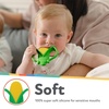 image:imageNuby Veggie Teether for Teething Relief  Soft Baby Teething Toy for 3 Months  Carrot  Easter Basket StufferCorn