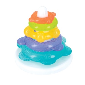 image:imageNuby IcyBite Teethers for Teething Relief  Soft BPAFree Baby Teething Toy  3 Months  Ocean RingsOcean Rings