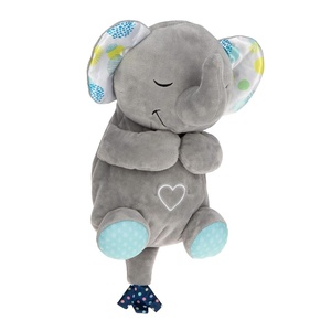 image:imageNuby Lifelike Animated Sleeping Elephant with 8 Soothing Lullabies amp 4 Calming White Noises 30 Min NonStopElephant