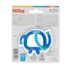 image:imageNuby Geo Zoos Massaging Teether  Baby Teething Toy  Soft Easy Grip  3 Months  Elephant  Easter Basket Stuffer