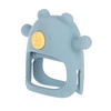 image:imageNuby Silicone Wrist Teething Mitten  Baby Teether Ring  3 Months  Blue BearBlue Bear