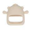 image:imageNuby Silicone Wrist Teething Mitten  Baby Teether Ring  3 Months  Blue BearBrown Monkey