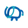 image:imageNuby Geo Zoos Massaging Teether  Baby Teething Toy  Soft Easy Grip  3 Months  Elephant  Easter Basket Stuffer