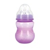 image:imageNuby Wide Neck NonDrip Bottle  Baby Bottles with AntiColic VariFlo Valve  3Pack 8 oz  0 Months  Yellow Blue GreenPink  Purple  Green