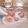 image:imageNuby Diaper Changing Pad with Safety Harness for Infants  NonSlip Base Contoured Sides Soft Foam and Waterproof Surface