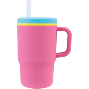 image:imageNuby Thirsty Kids Silicone Tiny Tumbler for Babies and Toddlers  10 ozPink